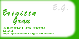 brigitta grau business card
